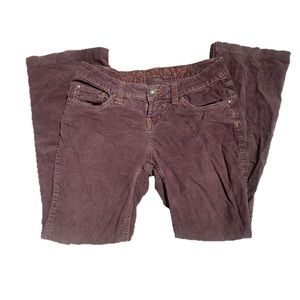 Corduroy flare pants